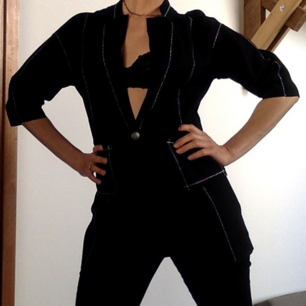 Custom stitched cape